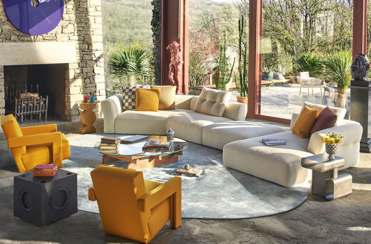 Canapé Sengu Bold de Patricia Urquiola - Cassina-ambiance catalogue Cassina 2026 (vue 2)-The Woods Gallery