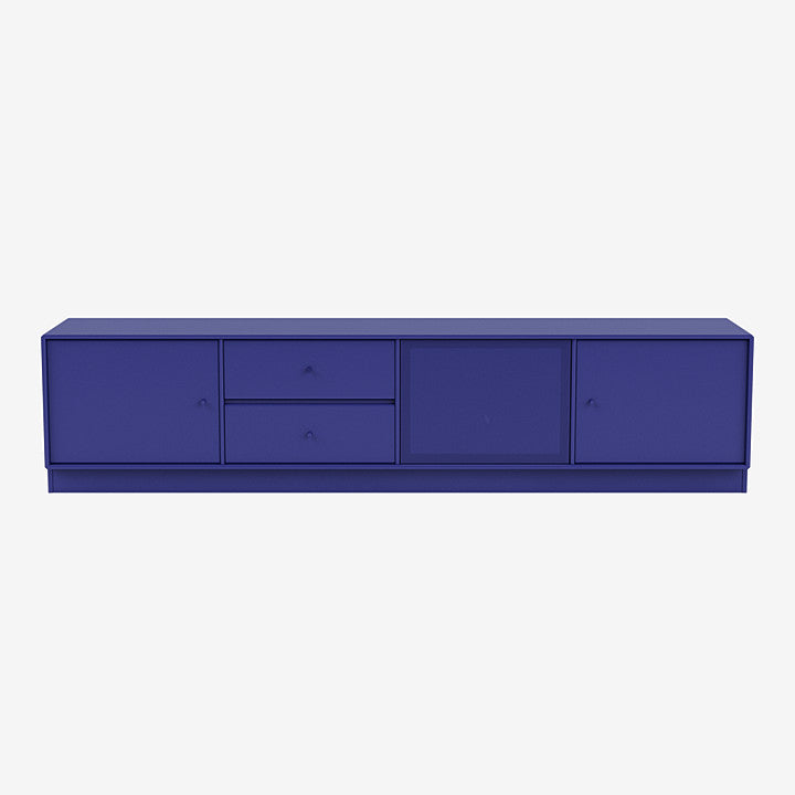 Meuble Tv Octave VIII par Peter J. Lassen - Montana-135 Monarch-Plinthe h 7cm-The Woods Gallery