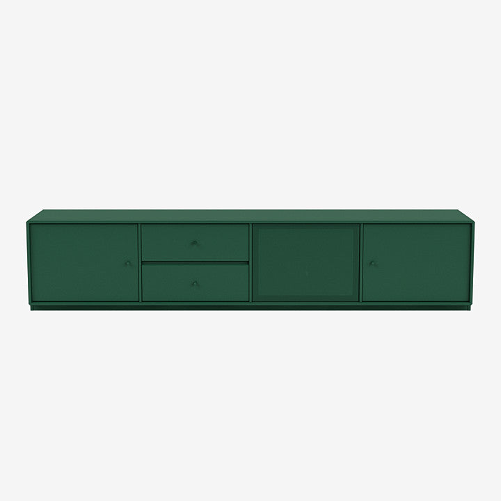 Meuble Tv Octave VIII par Peter J. Lassen - Montana-136 Pine-Plinthe h 3cm-The Woods Gallery