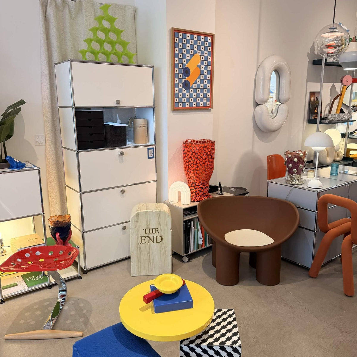 Meuble USM blanc pur - Usm Haller - Meuble d&