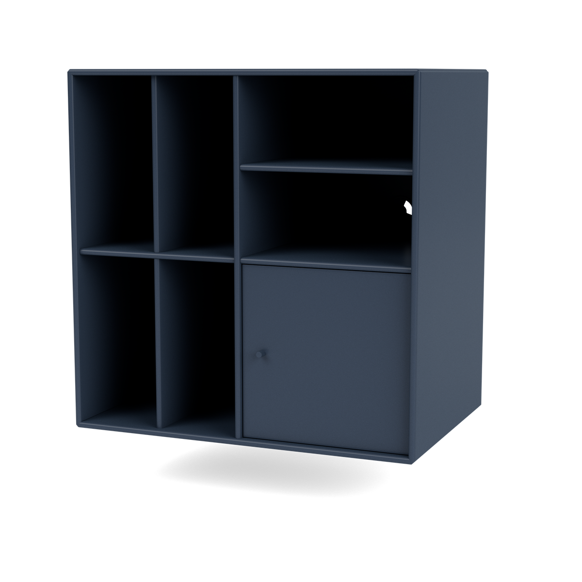 Meuble de Rangement Spin II par Peter J. Lassen, laque 138 Juniper, suspendu au mur, packshot Montana