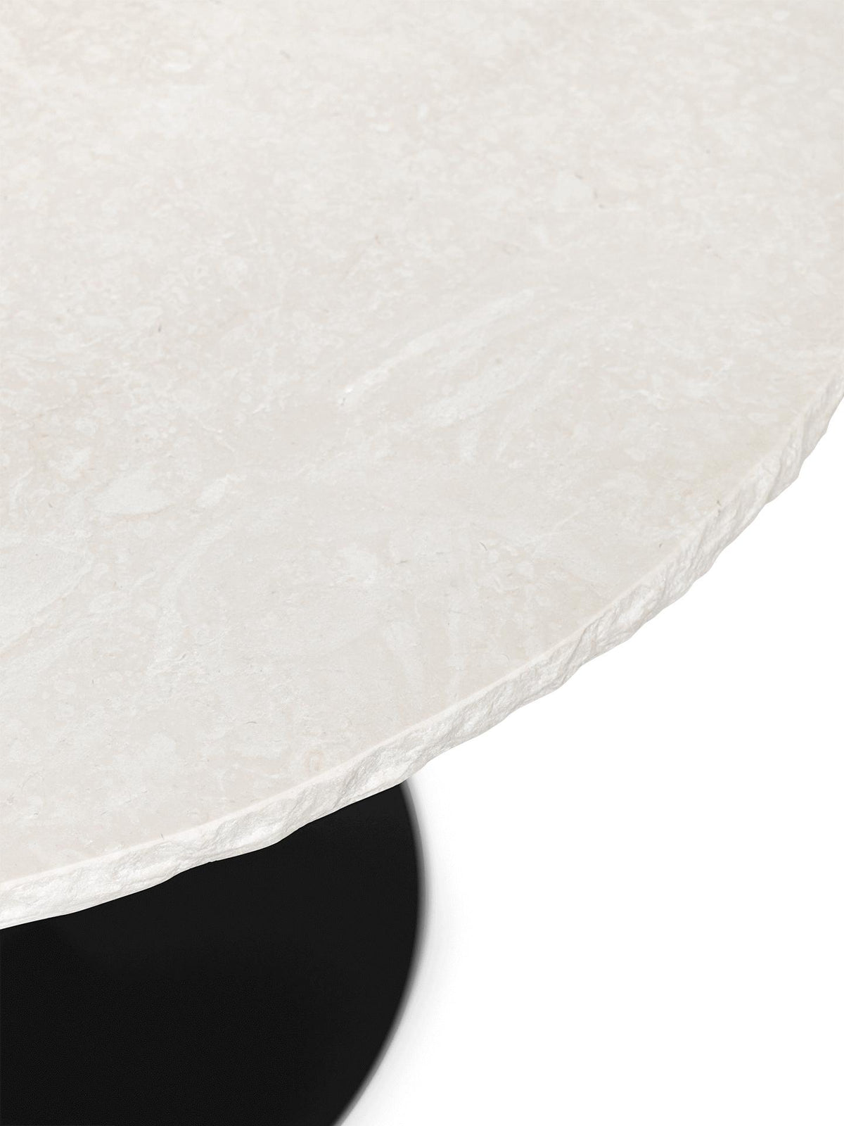 Mineral Dining Table Ø 90 - Bianco Curia - Ferm Living-The Woods Gallery