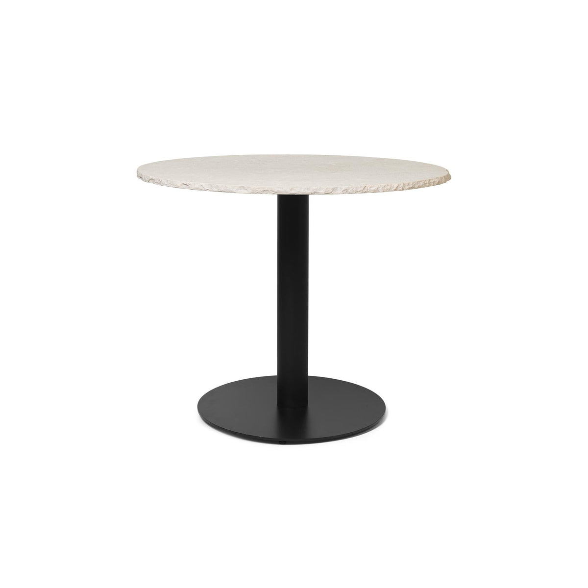 Mineral Dining Table Ø 90 - Bianco Curia - Ferm Living-The Woods Gallery