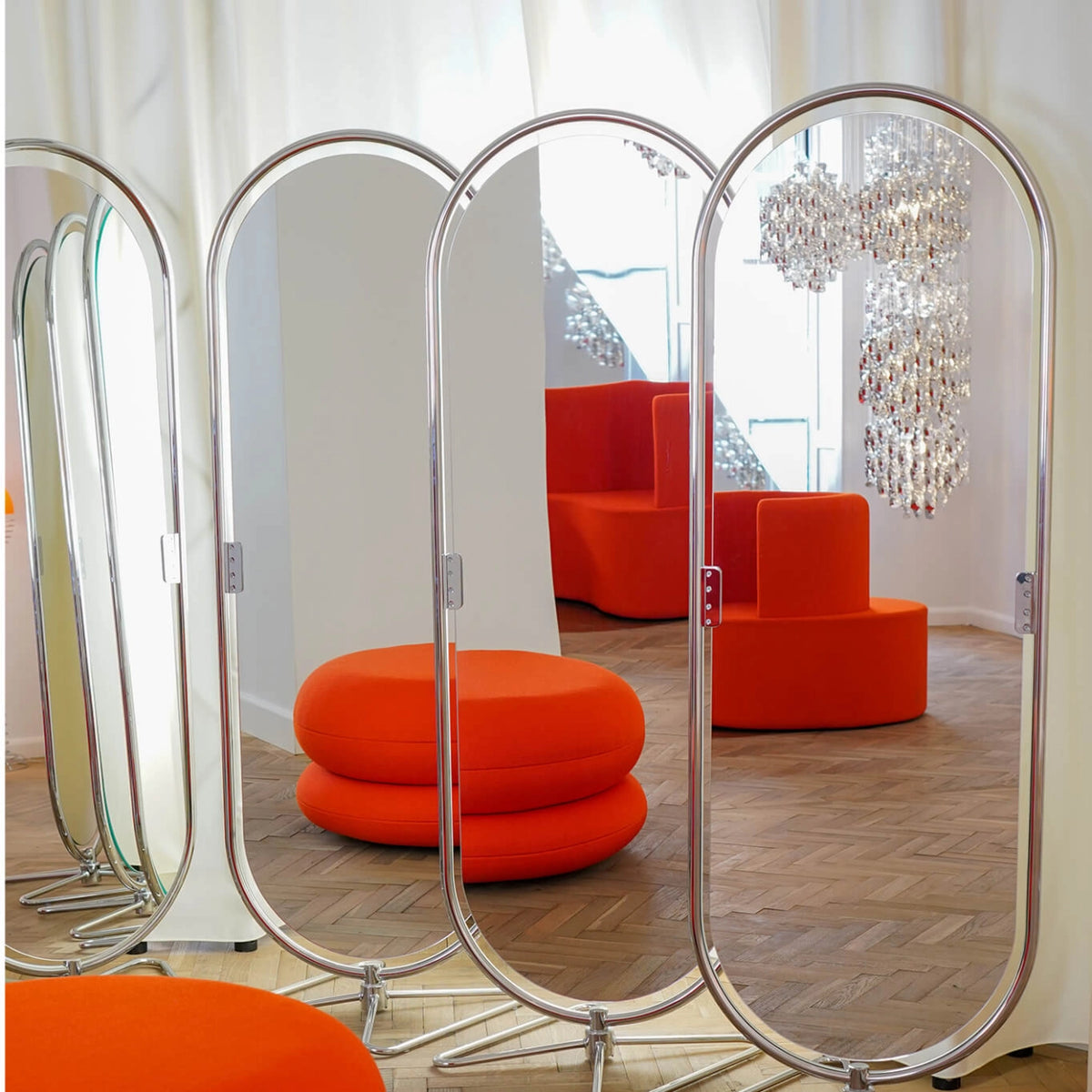 Miroir 1-2-3 par Verner Panton H 169 cm - Verpan-The Woods Gallery