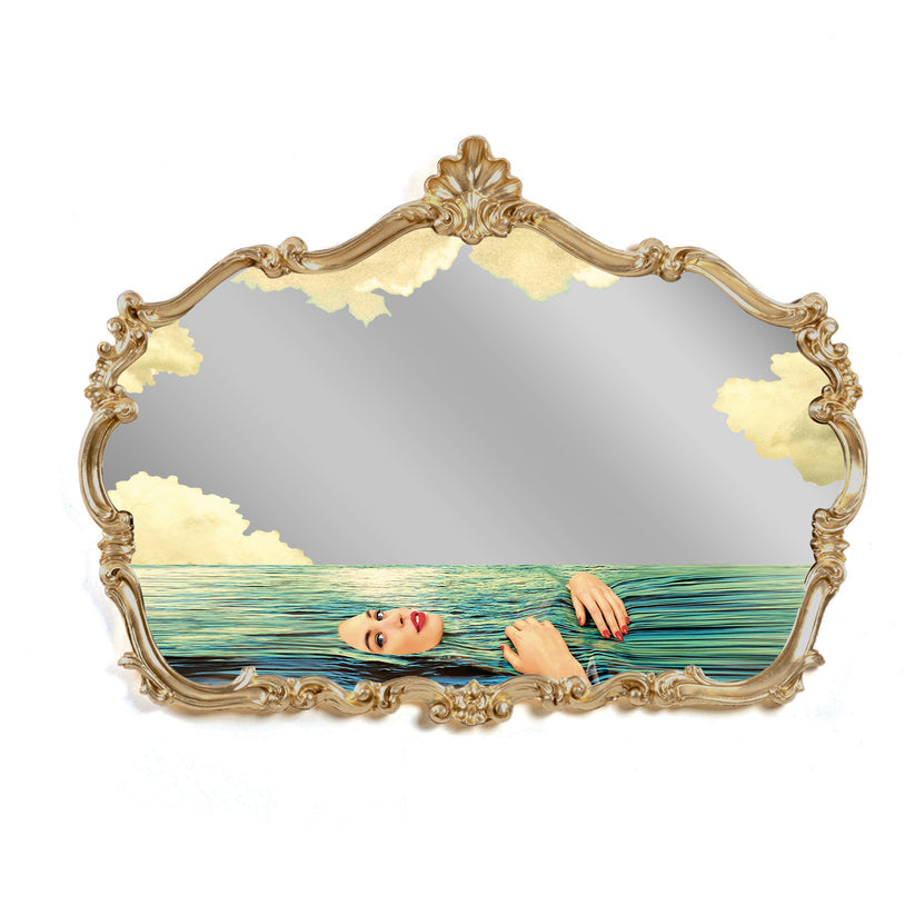 Miroir Baroque Seagirl - Seletti-The Woods Gallery