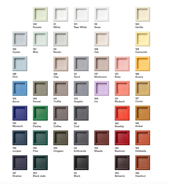 Miroir Colour Frame FIGURE Hokkaido - Montana Furniture-Hokkaido-The Woods Gallery