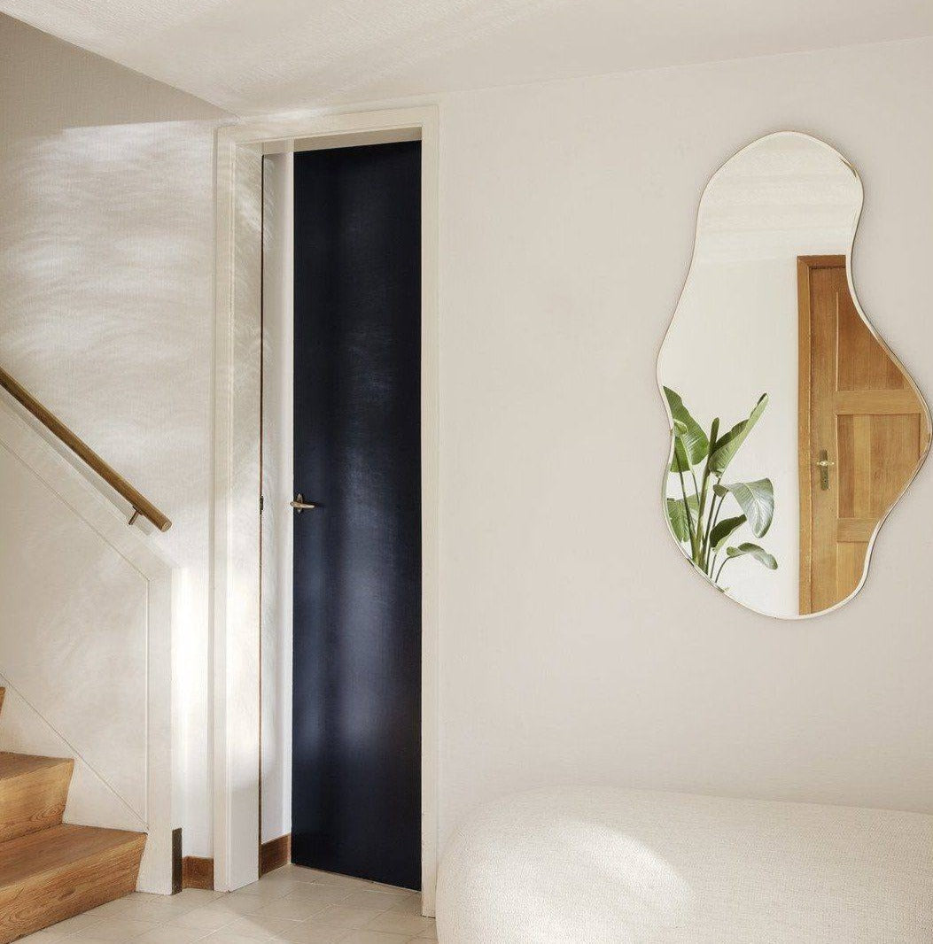 Miroir Pond Large Dark Chrome de Trine Andersen - Ferm Living-The Woods Gallery