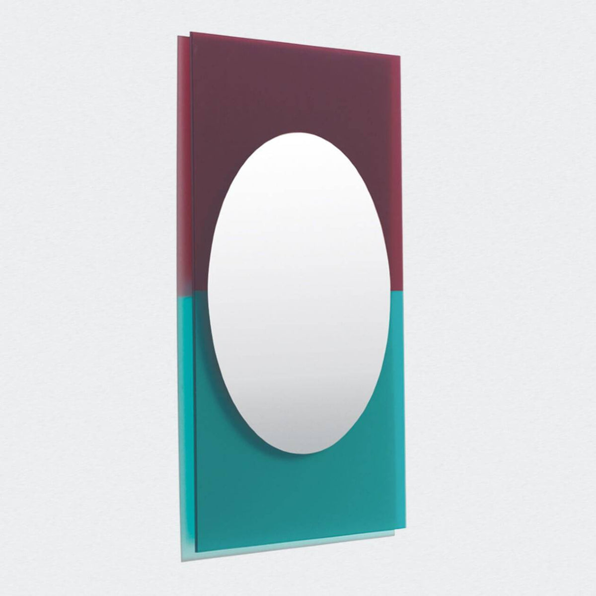 Miroir Wander M de AC/AL Studio - Petite Friture-Vert emeraude-The Woods Gallery