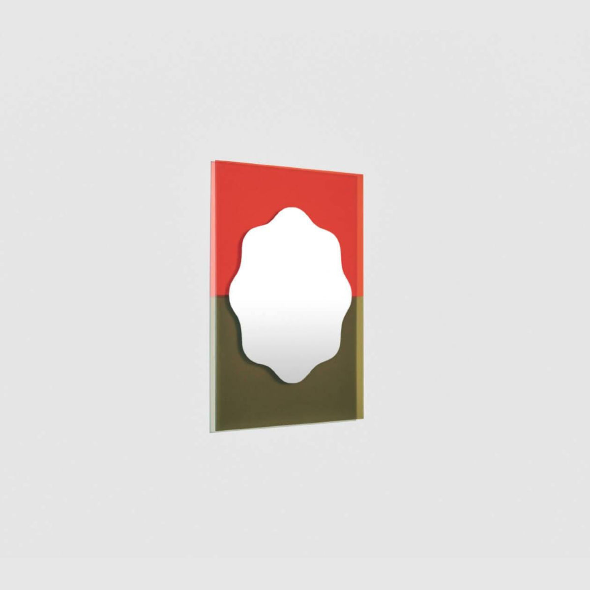 Miroir Wander S de AC/AL Studio - Petite Friture-Vert emeraude-The Woods Gallery