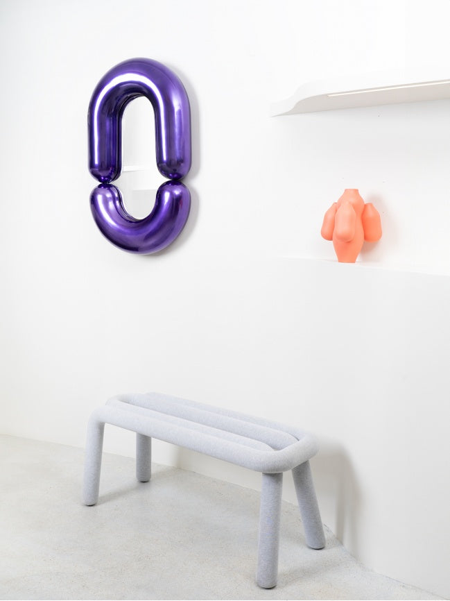 Miroir Zodiac M de Jean-Baptiste Fastrez - Moustache-Rouge-The Woods Gallery