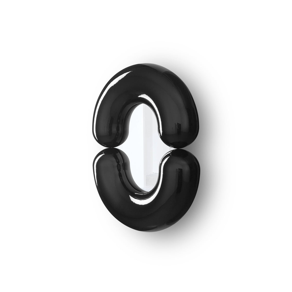 Miroir Zodiac S de Jean-Baptiste Fastrez - Moustache-Noir-The Woods Gallery