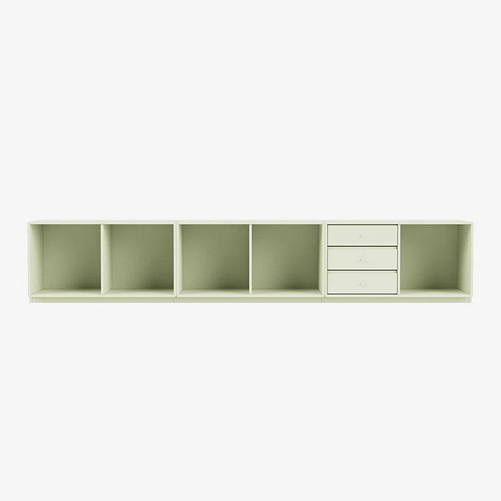 Module de Rangement Rest par Peter J. Lassen - Montana-140 Pomelo-Plinthe h 3cm-The Woods Gallery