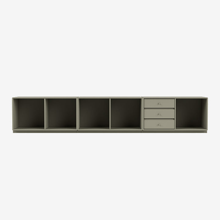 Module de Rangement Rest par Peter J. Lassen - Montana-144 Fennel-Plinthe h 3cm-The Woods Gallery