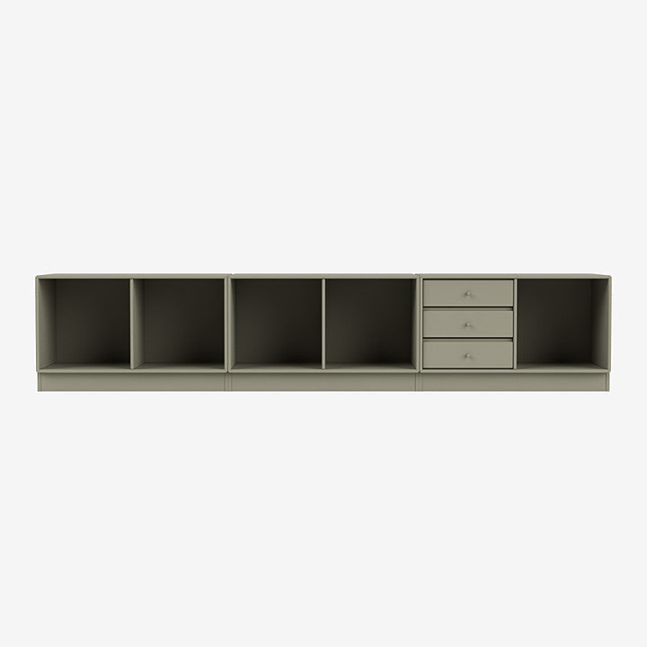 Module de Rangement Rest par Peter J. Lassen - Montana-144 Fennel-Plinthe h 7cm-The Woods Gallery