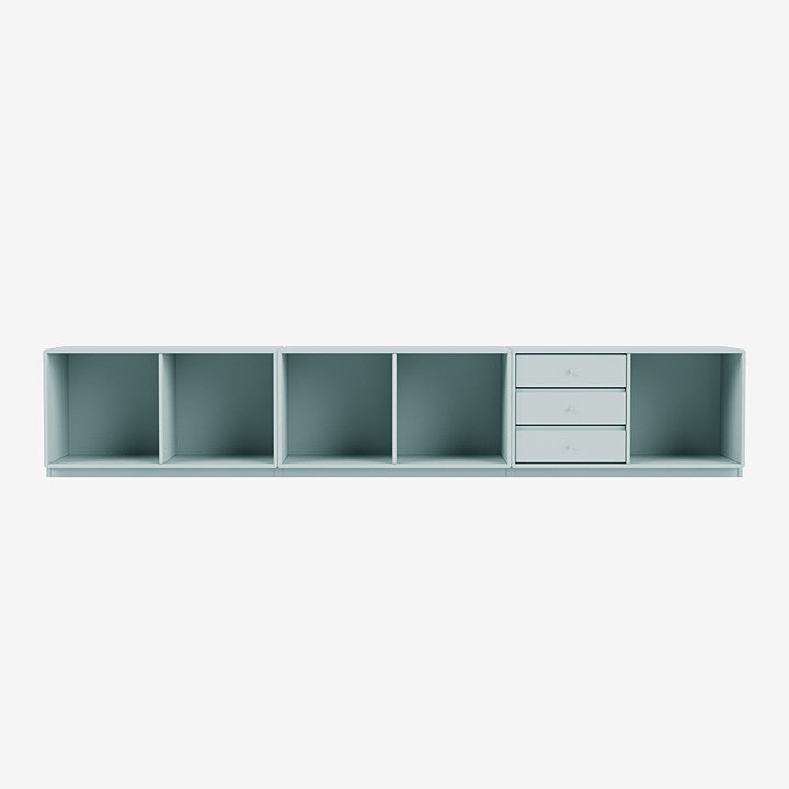 Module de Rangement Rest par Peter J. Lassen - Montana-148 Flint-Plinthe h 3cm-The Woods Gallery