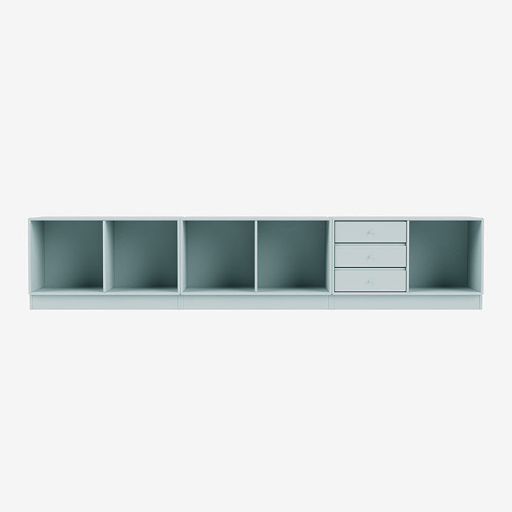 Module de Rangement Rest par Peter J. Lassen - Montana-148 Flint-Plinthe h 7cm-The Woods Gallery