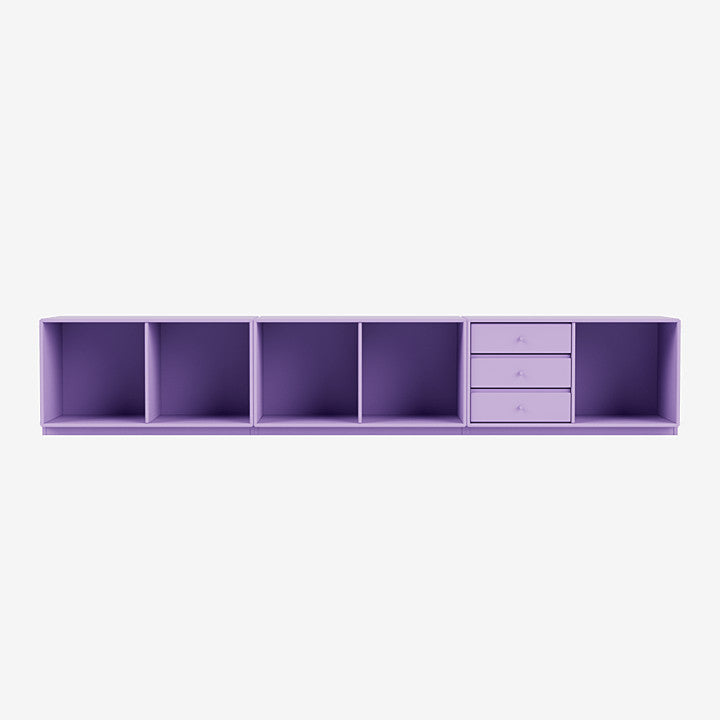 Module de Rangement Rest par Peter J. Lassen - Montana-164 Iris-Plinthe h 3cm-The Woods Gallery