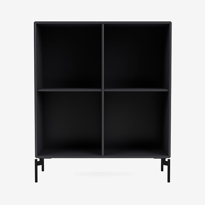 Module de Rangement Show par Peter J. Lassen - Montana-04 Anthracite-Pieds h 12.6cm-The Woods Gallery