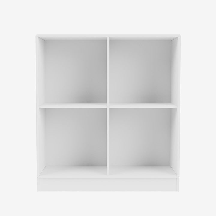 Module de Rangement Show par Peter J. Lassen - Montana-101 New White-Plinthe h 7cm-The Woods Gallery