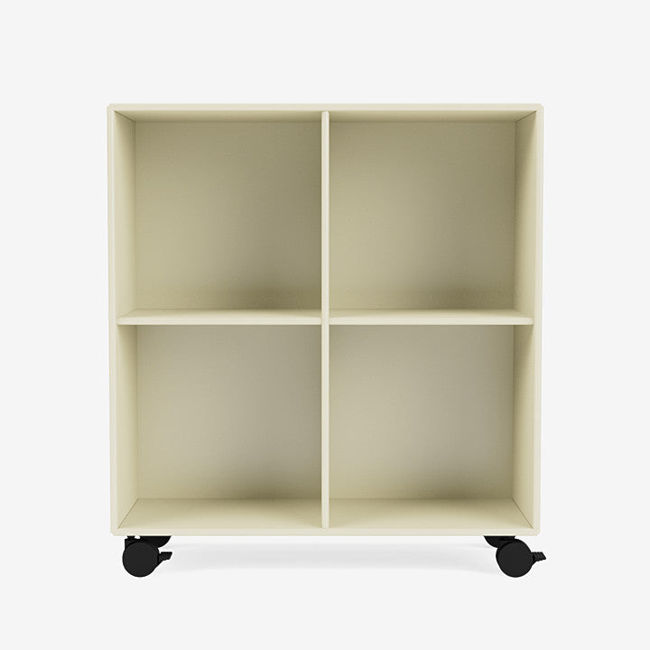 Module de Rangement Show par Peter J. Lassen - Montana-150 Vanilla-Roulettes h 6.8cm-The Woods Gallery