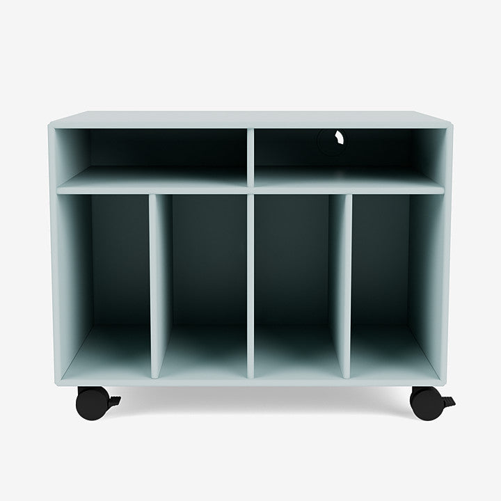 Module de Rangement Spin I par Peter J. Lassen - Montana-148 Flint-Roulettes h 6.8cm-The Woods Gallery