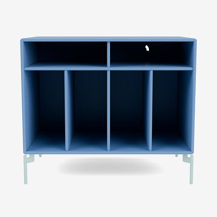 Module de Rangement Spin I par Peter J. Lassen - Montana-154 Azure-Pieds h 12.6cm-The Woods Gallery