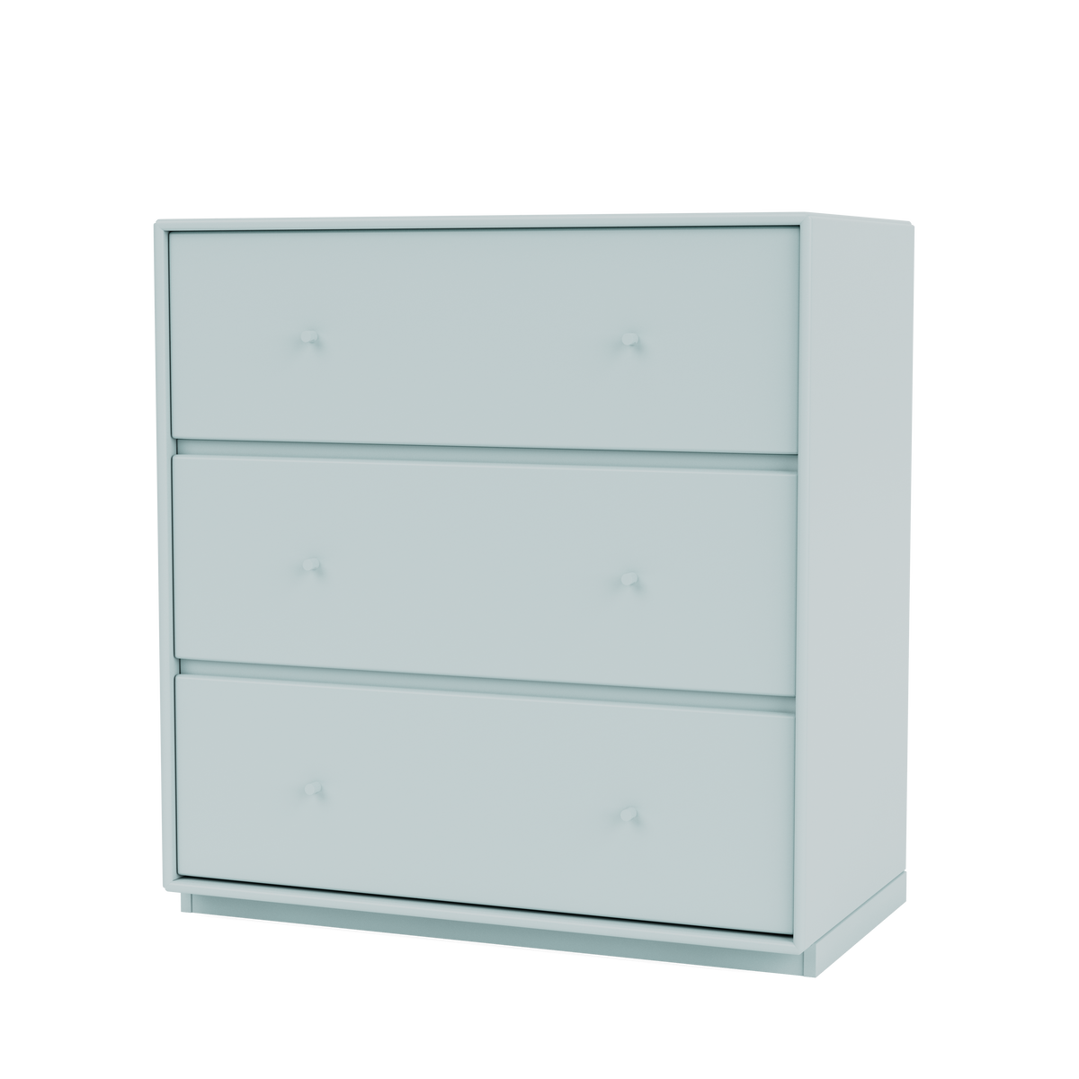 Commode Carry Quick Ship, laque 148 Flint, sur socle de 3 cm, packshot Montana