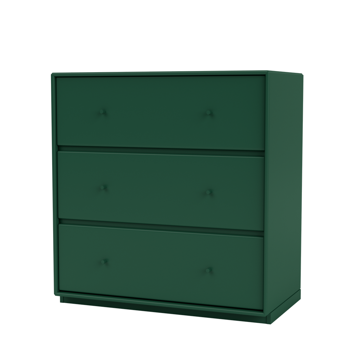 Commode Carry Quick Ship, laque 136 Pine, sur socle de 3 cm, packshot Montana