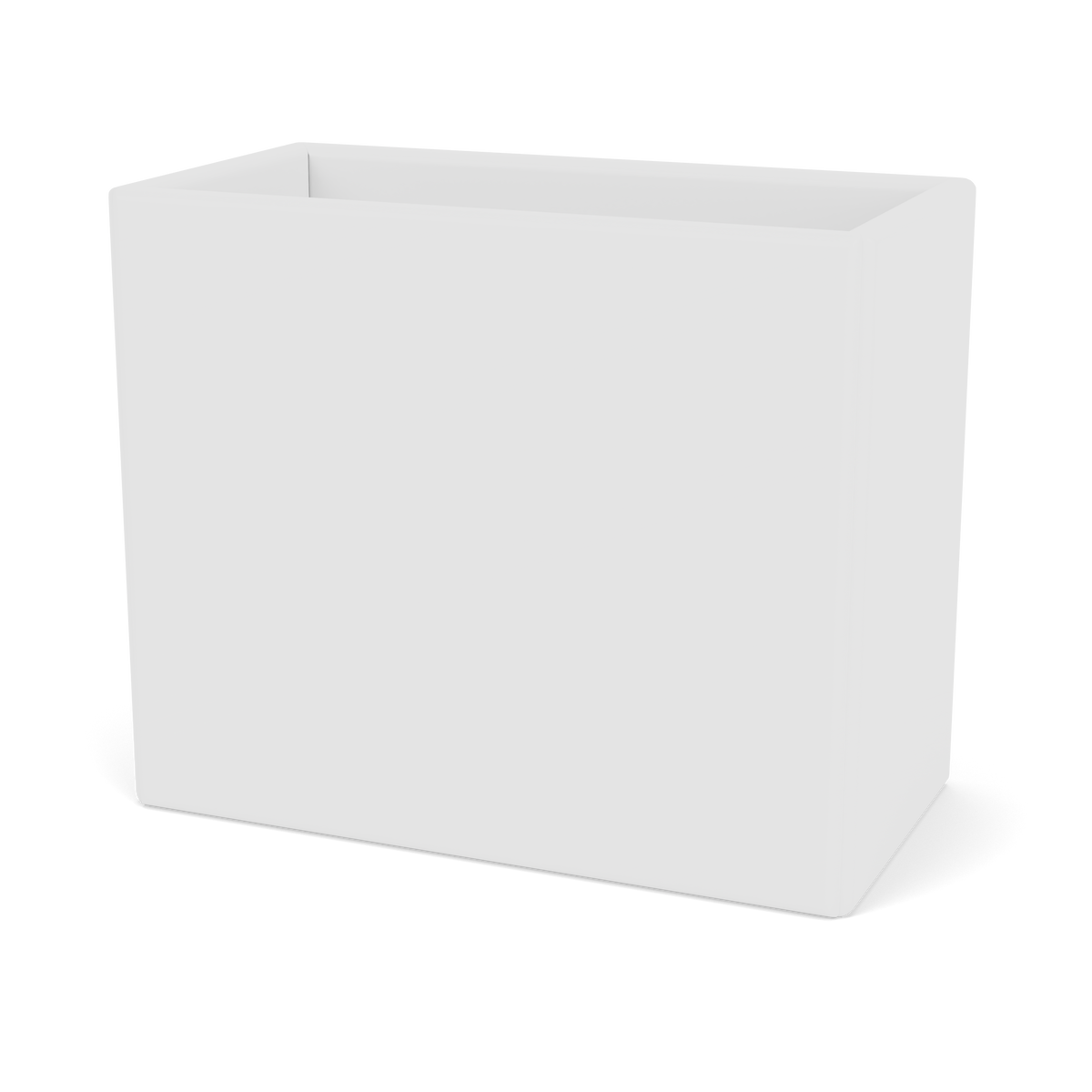 Organiseur COLLECT Montana laqué 101 New White, vue de trois quarts