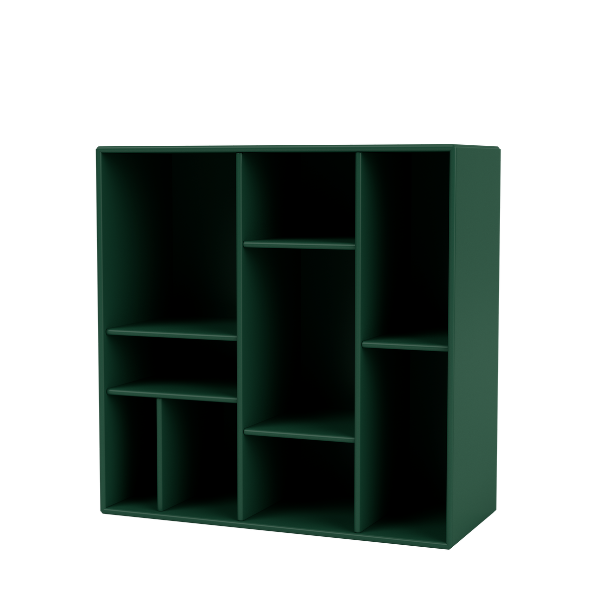 Étagère Compile Quick Ship, laque 136 Pine, suspendu au mur, packshot Montana