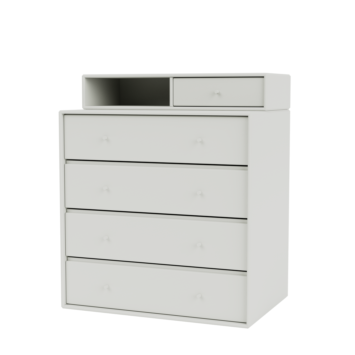 Commode Keep Quick Ship, laque 09 Nordic, suspendu au mur, packshot Montana