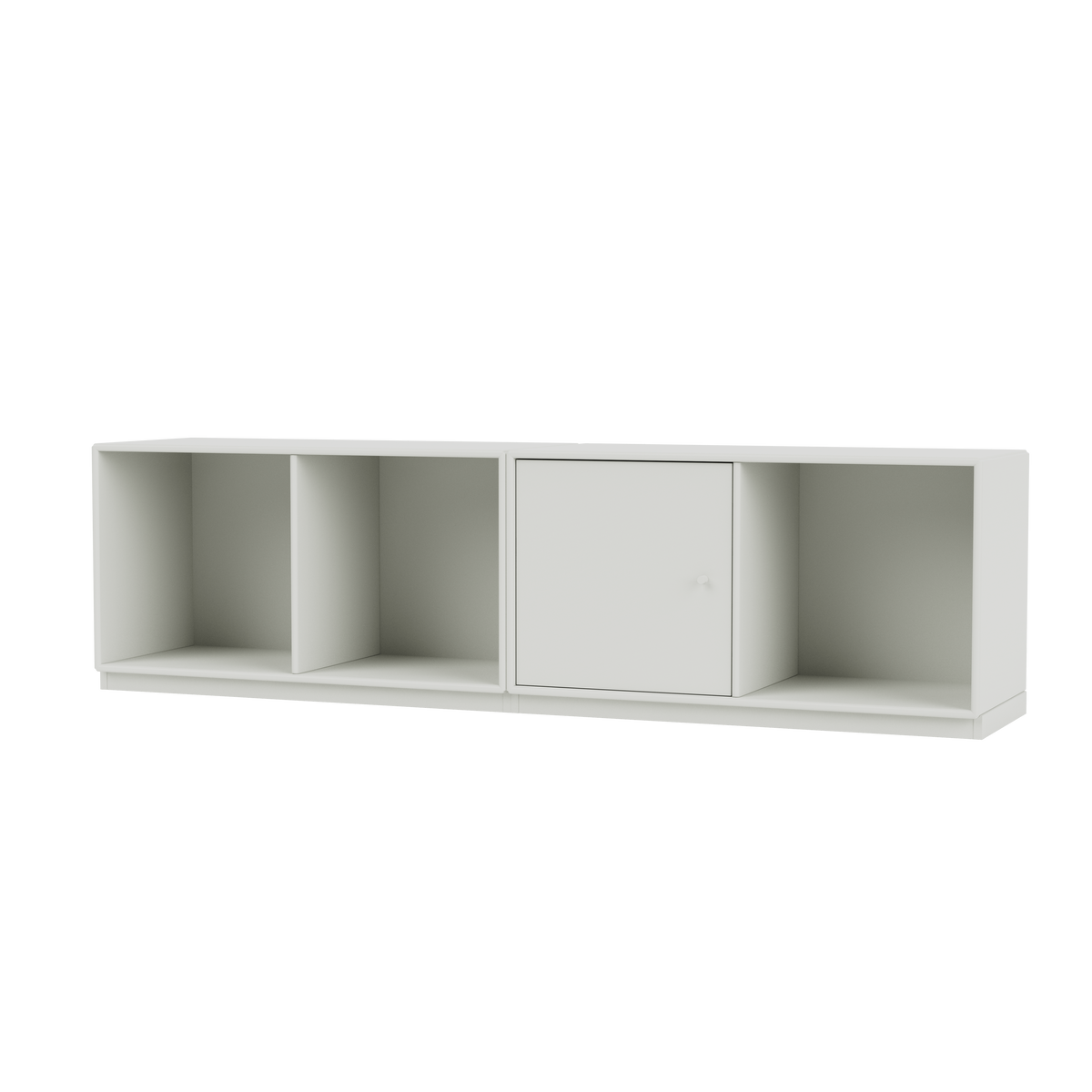 Buffet Line Quick Ship, laque 09 Nordic, sur socle de 3 cm, packshot Montana