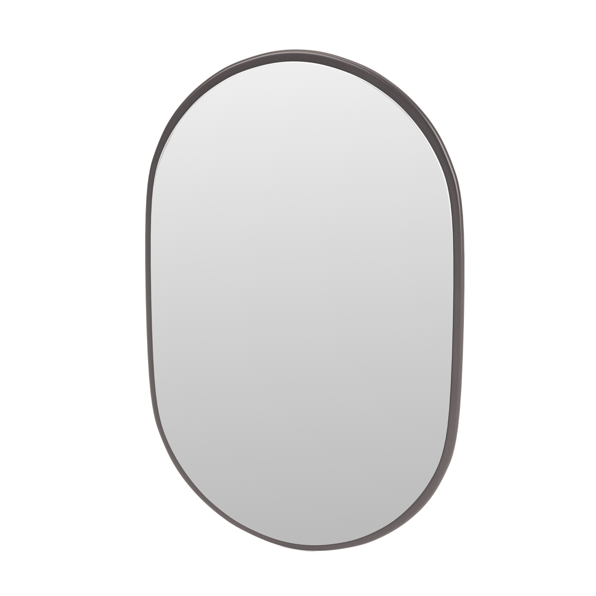 Miroir Colour Frame LOOK, laque 35 Coffee, packshot Montana