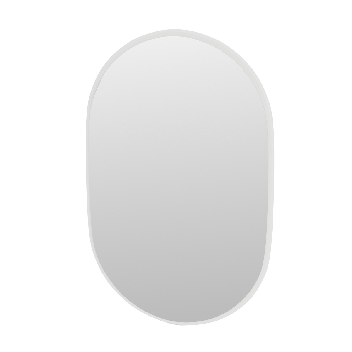 Miroir Colour Frame LOOK, laque 01 White, packshot Montana