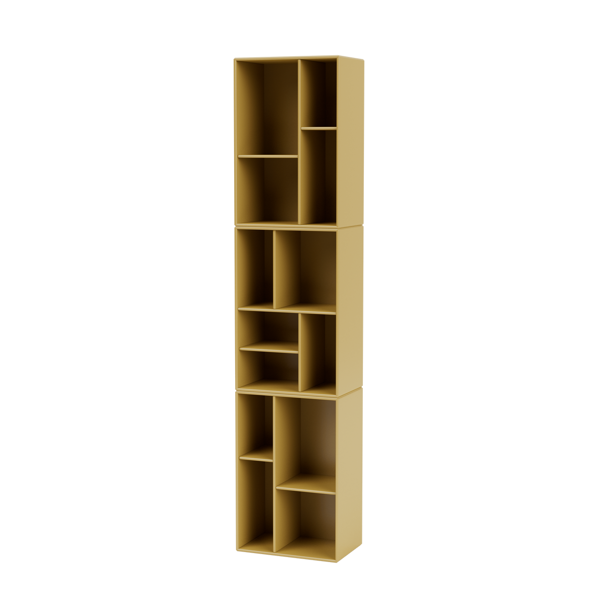 Étagère Loom Quick Ship, laque 157 Cumin, suspendu au mur, packshot Montana