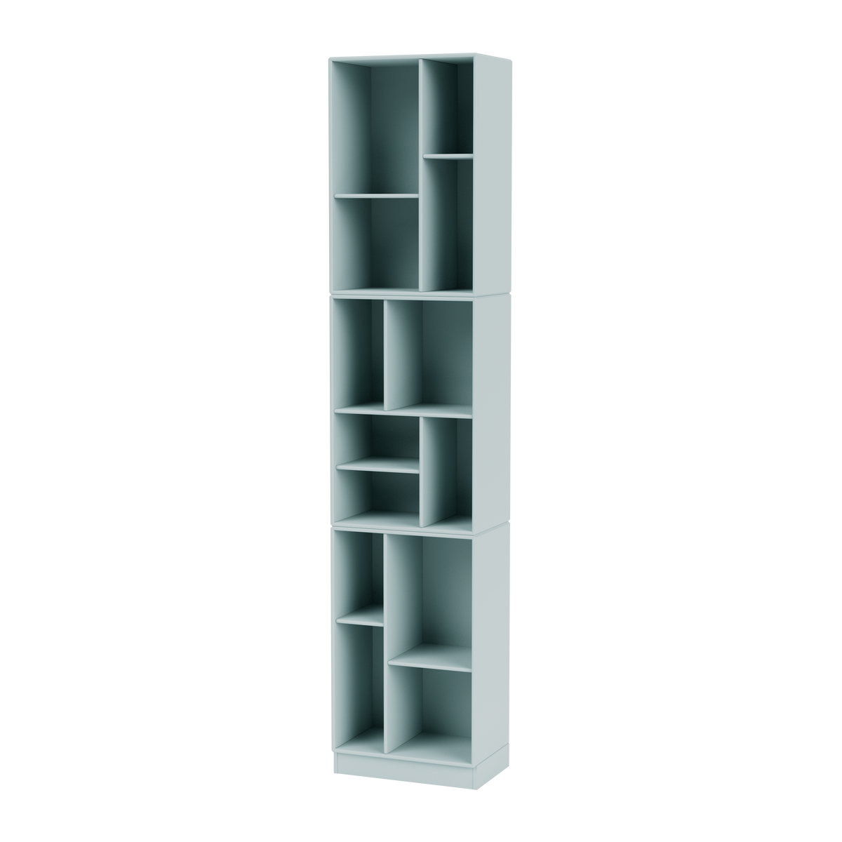 Étagère Loom Quick Ship, laque 148 Flint, sur socle de 7 cm, packshot Montana