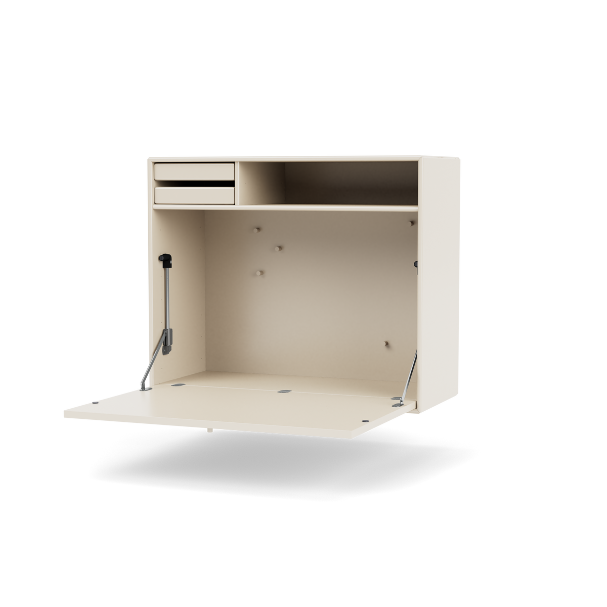 Secrétaire Studio Quick Ship, laque 158 Oat, packshot Montana