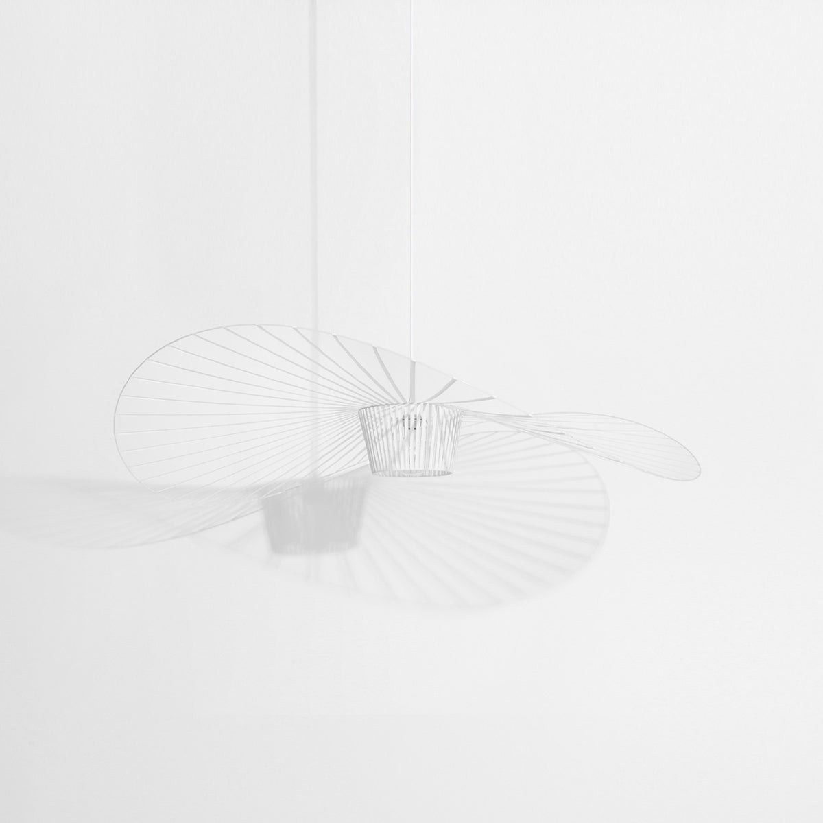 Moyenne Suspension Vertigo Ø140 cm de Constance Guisset - Petite Friture-Blanc-The Woods Gallery