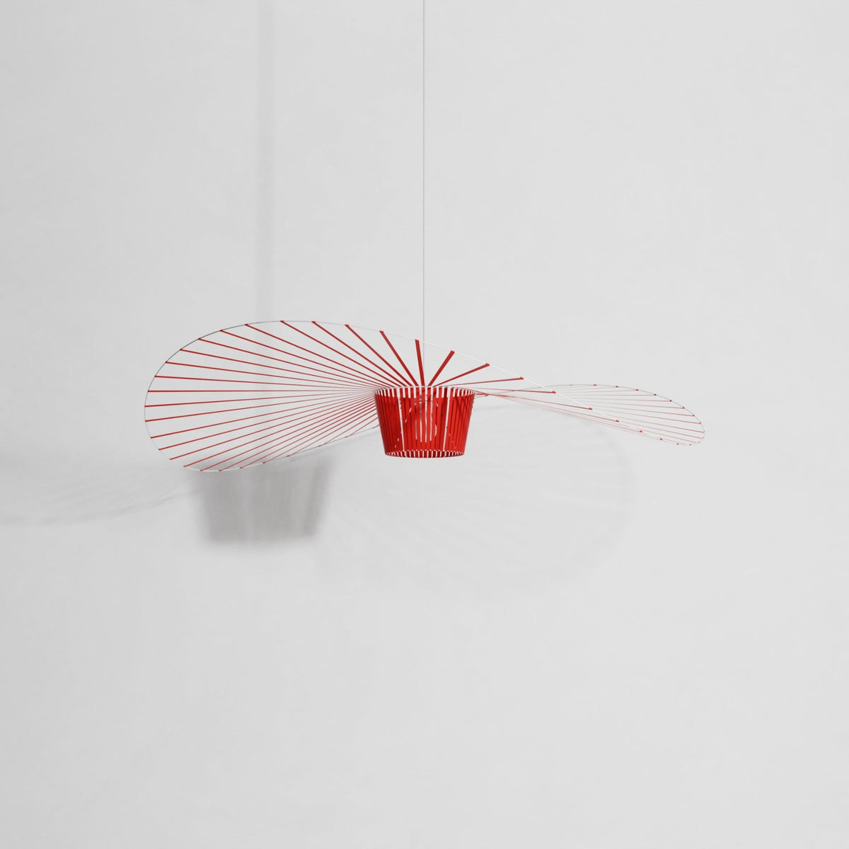 Moyenne Suspension Vertigo Ø140 cm de Constance Guisset - Petite Friture-Vermillon-The Woods Gallery