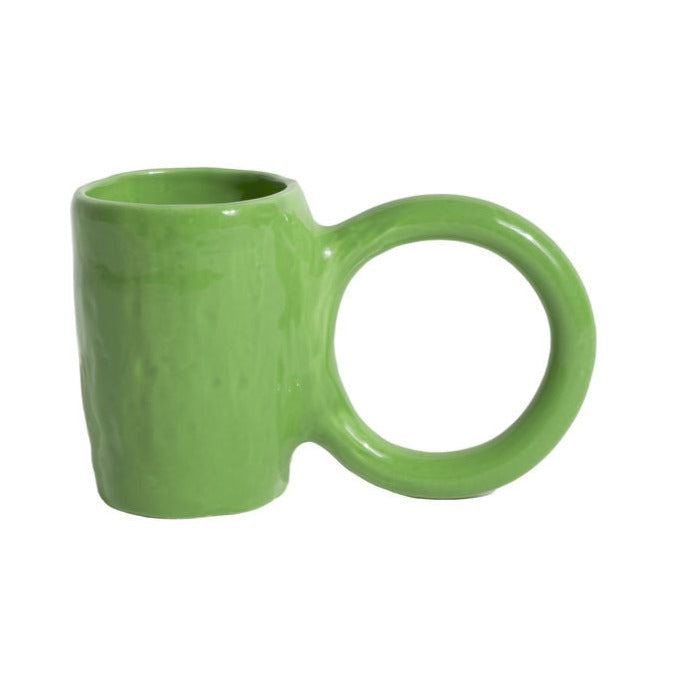 Mug Donut L de Pia Chevalier - Petite Friture-Vert Pistache-The Woods Gallery