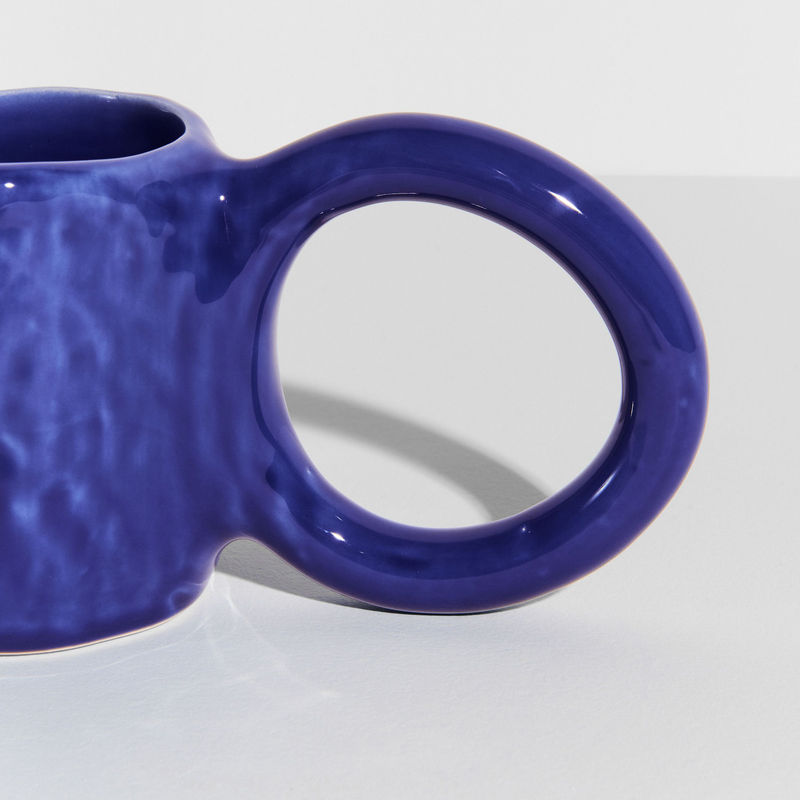 Mug Donut M de Pia Chevalier - Petite Friture-Jaune Lemon-The Woods Gallery
