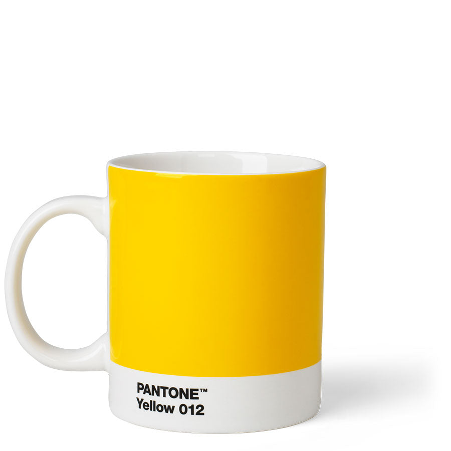 Pantone Mug - Copenhagen design-Yellow-The Woods Gallery