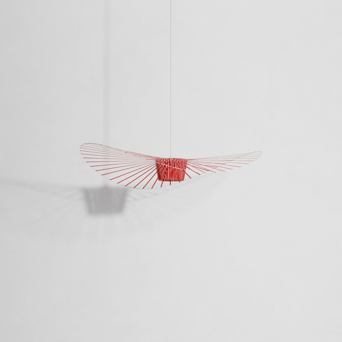 Petite Suspension Vertigo Ø110 cm de Constance Guisset - Petite Friture-Vermillon-The Woods Gallery