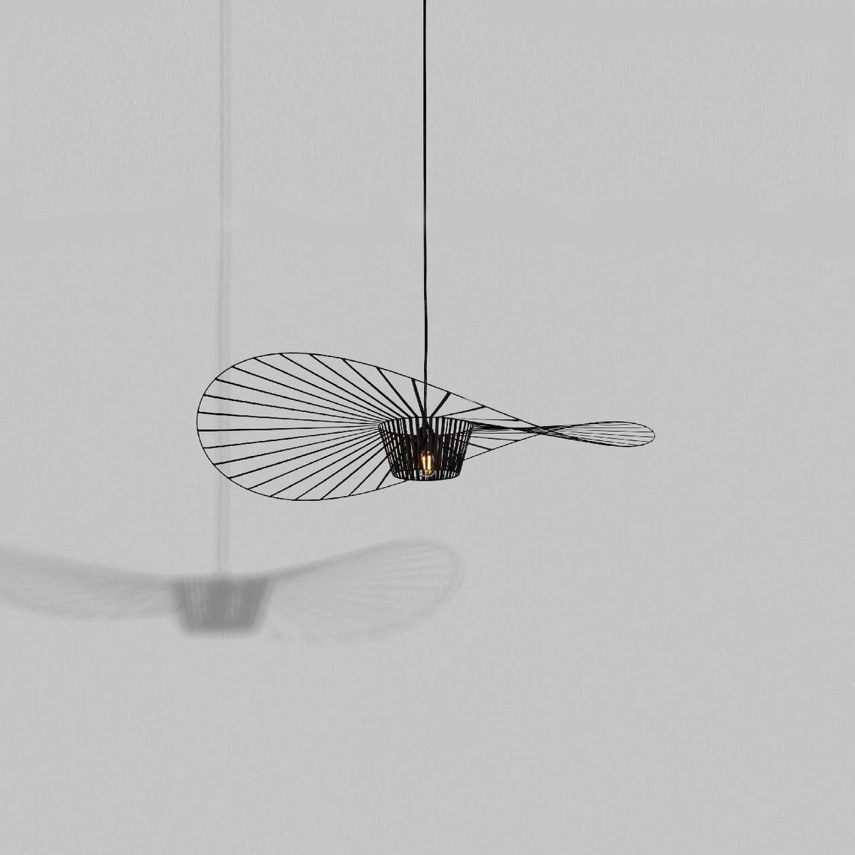 Petite Suspension Vertigo Ø110 cm de Constance Guisset - Petite Friture-vue de dessus-The Woods Gallery