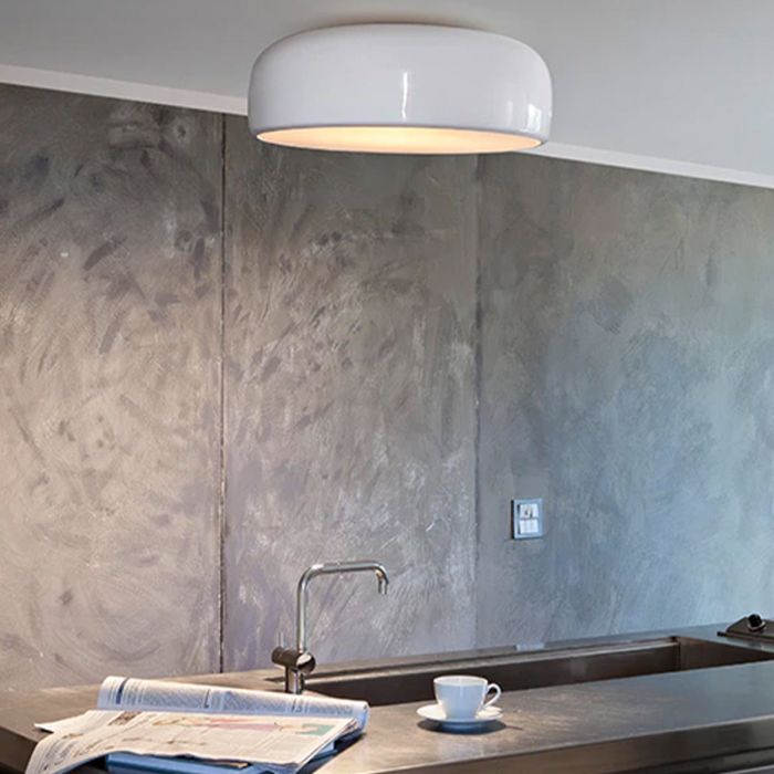Plafonnier Smithfield de Jasper Morrison - Flos-Blanc-The Woods Gallery