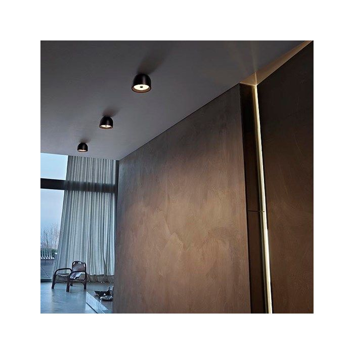 Plafonnier rond Wan de Johanna Grawunder - Flos-Blanc-The Woods Gallery