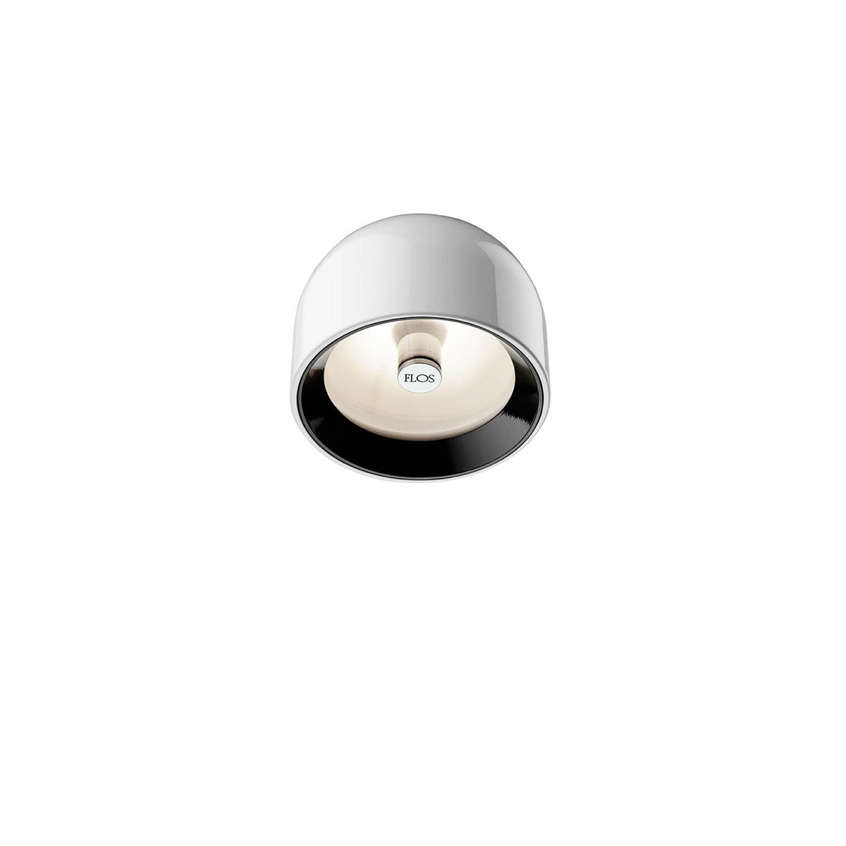 Plafonnier rond Wan de Johanna Grawunder - Flos-Blanc-The Woods Gallery