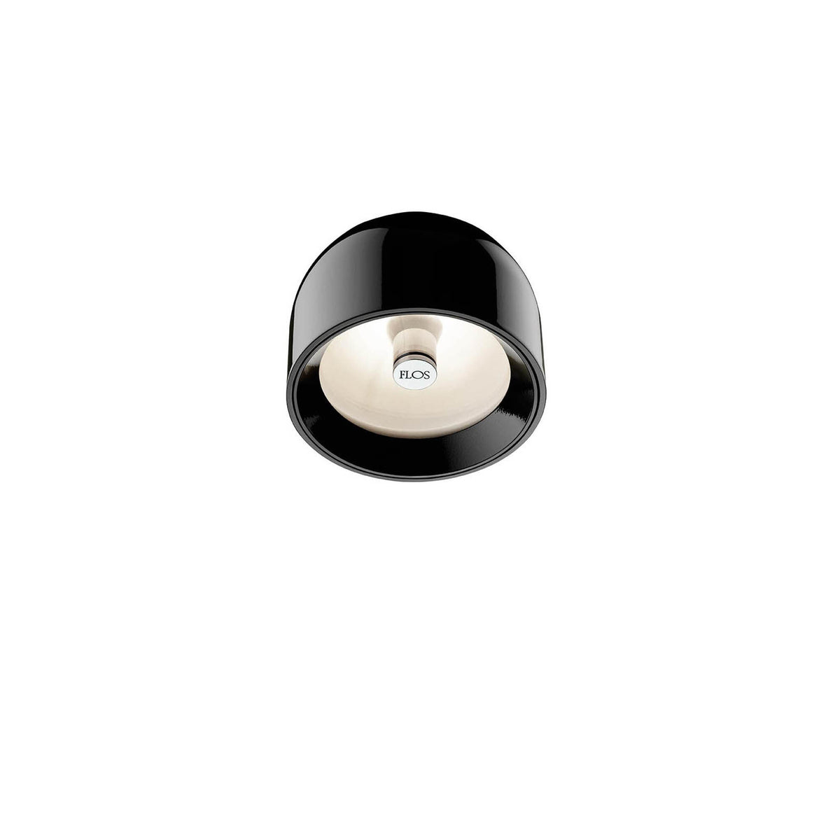 Plafonnier rond Wan de Johanna Grawunder - Flos-Noir-The Woods Gallery