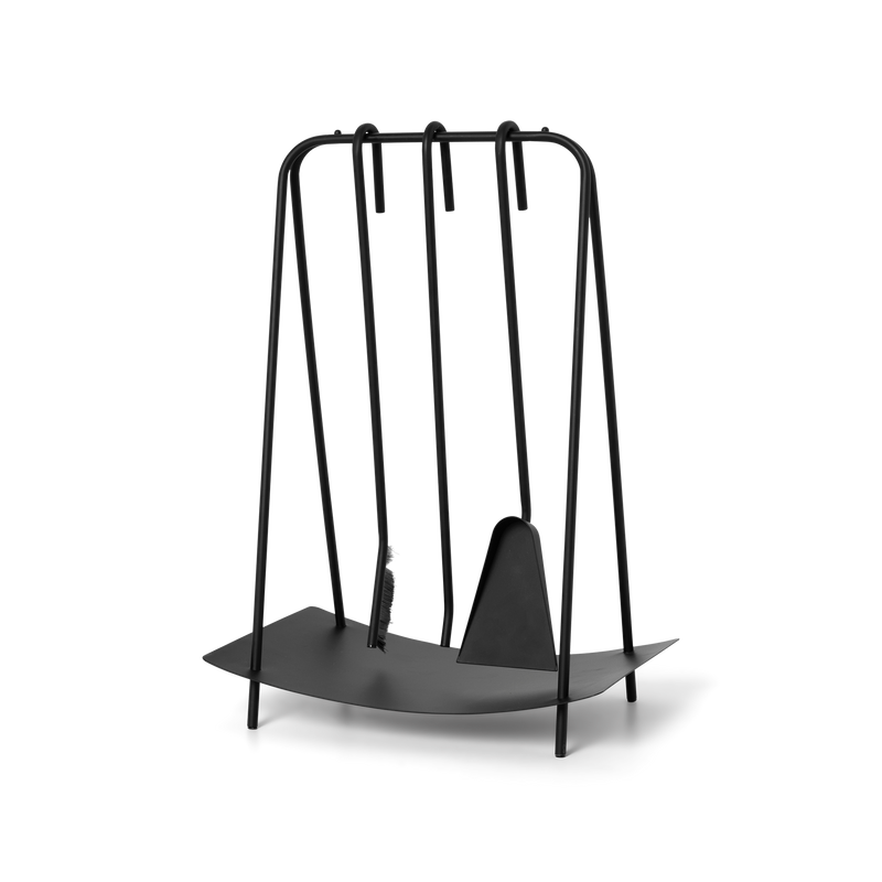 Portant à ustensiles de cheminée de Trine Andersen - Ferm Living-The Woods Gallery