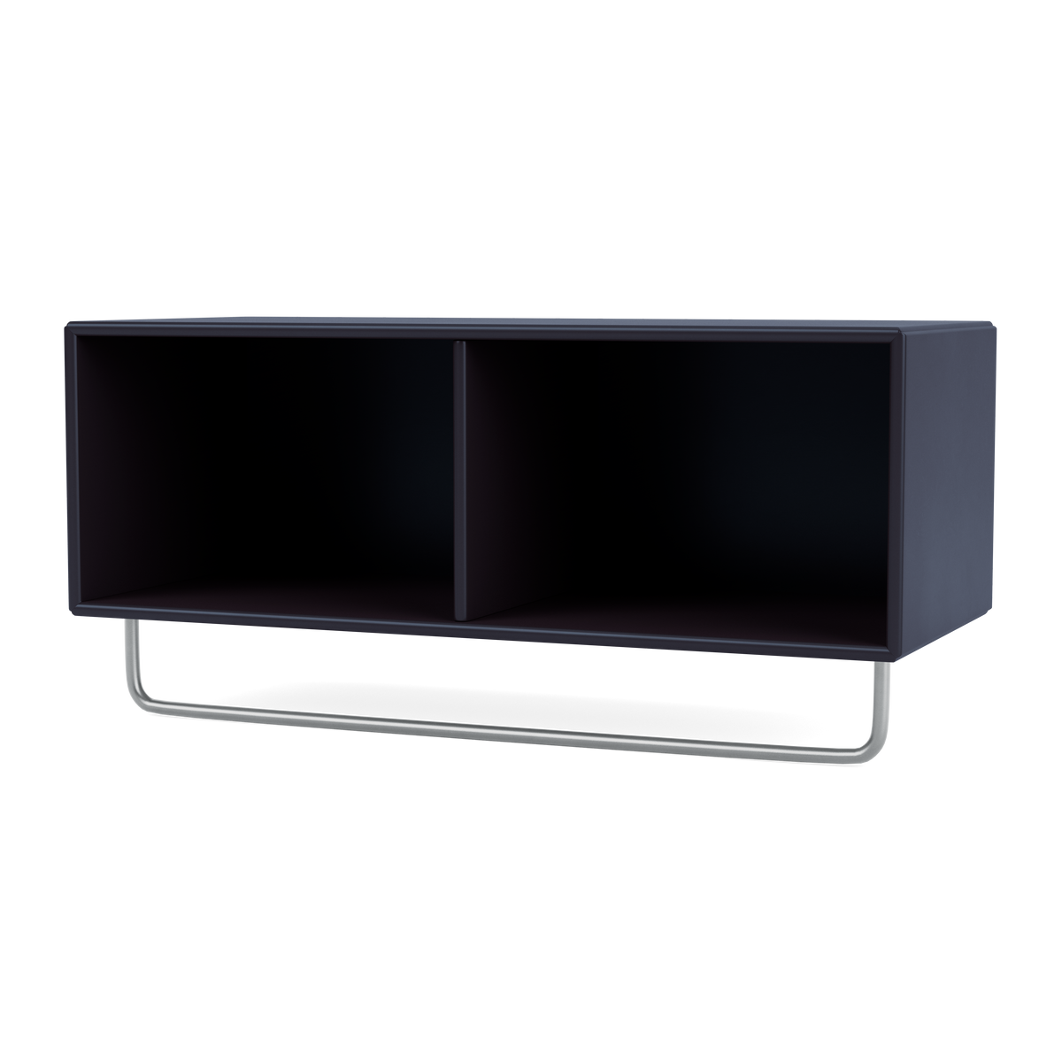 Porte-manteaux Coat par Peter J. Lassen, laque 147 Shadow, suspendu au mur, packshot Montana